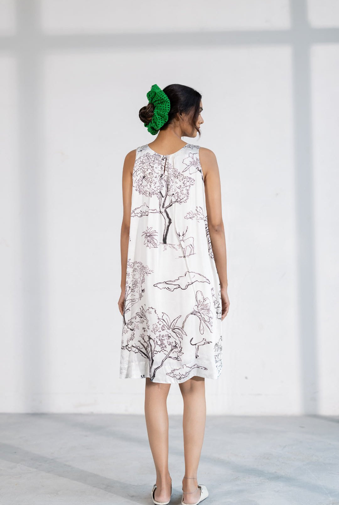 Inked Savannah Dress - CiceroniDressSilai Studio