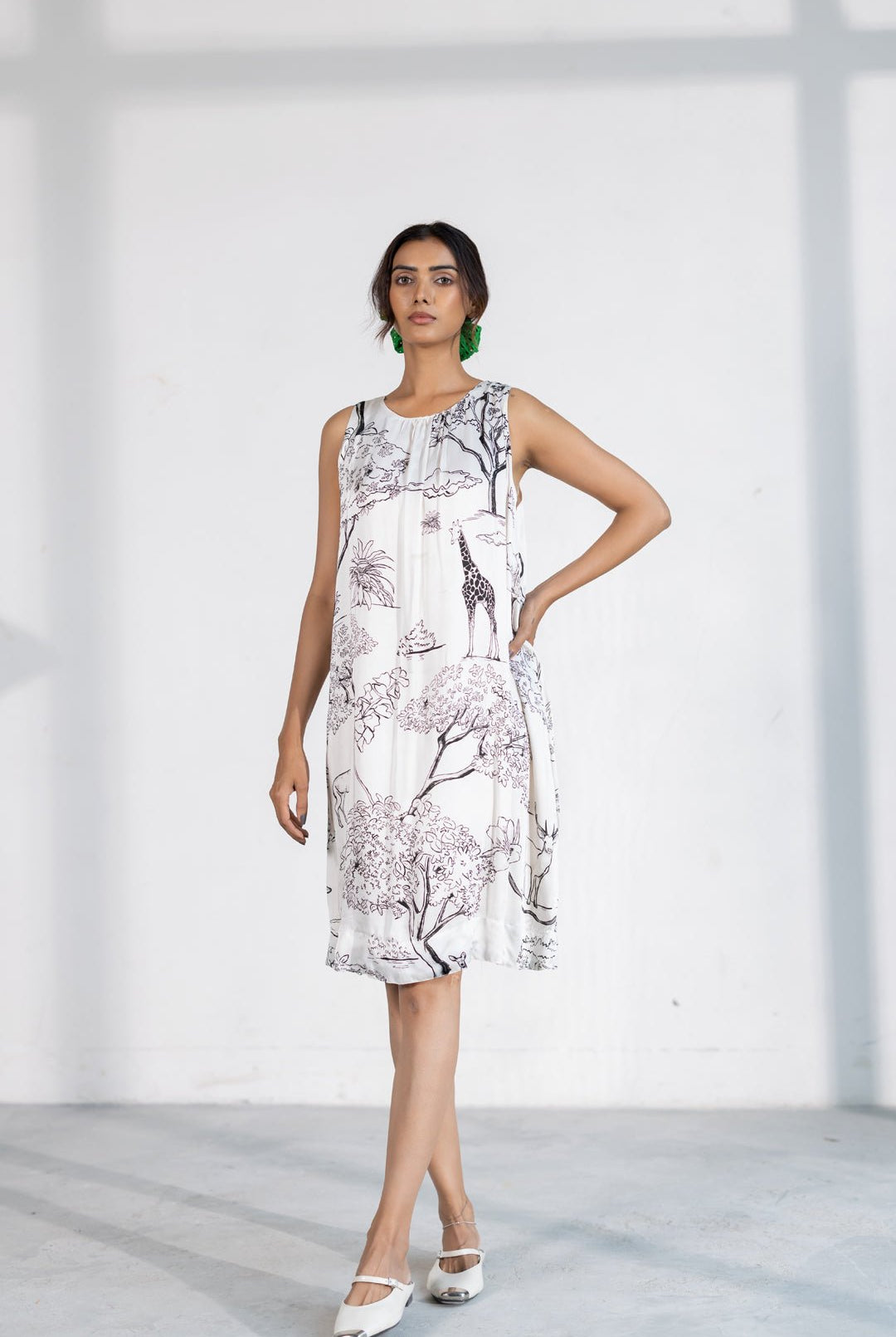 Inked Savannah Dress - CiceroniDressSilai Studio