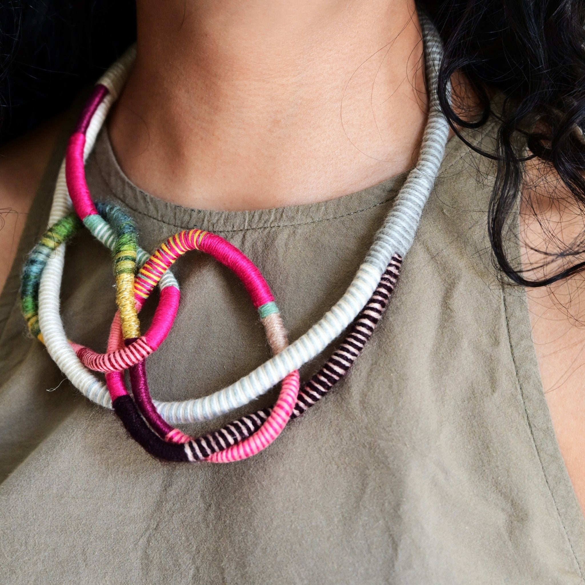 Intertwine Necklace - CiceroniNeckpieceBandish