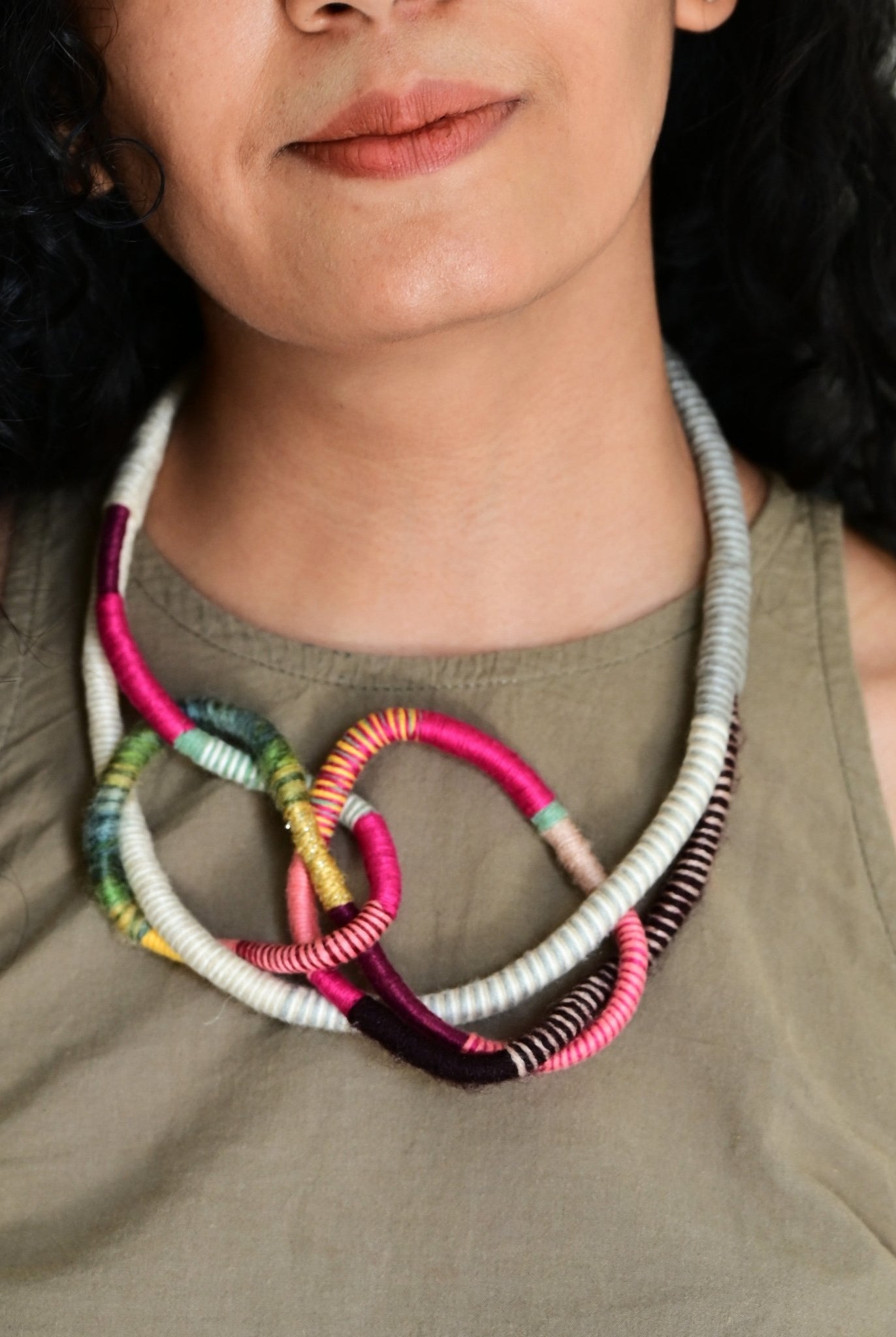 Intertwine Necklace - CiceroniNeckpieceBandish