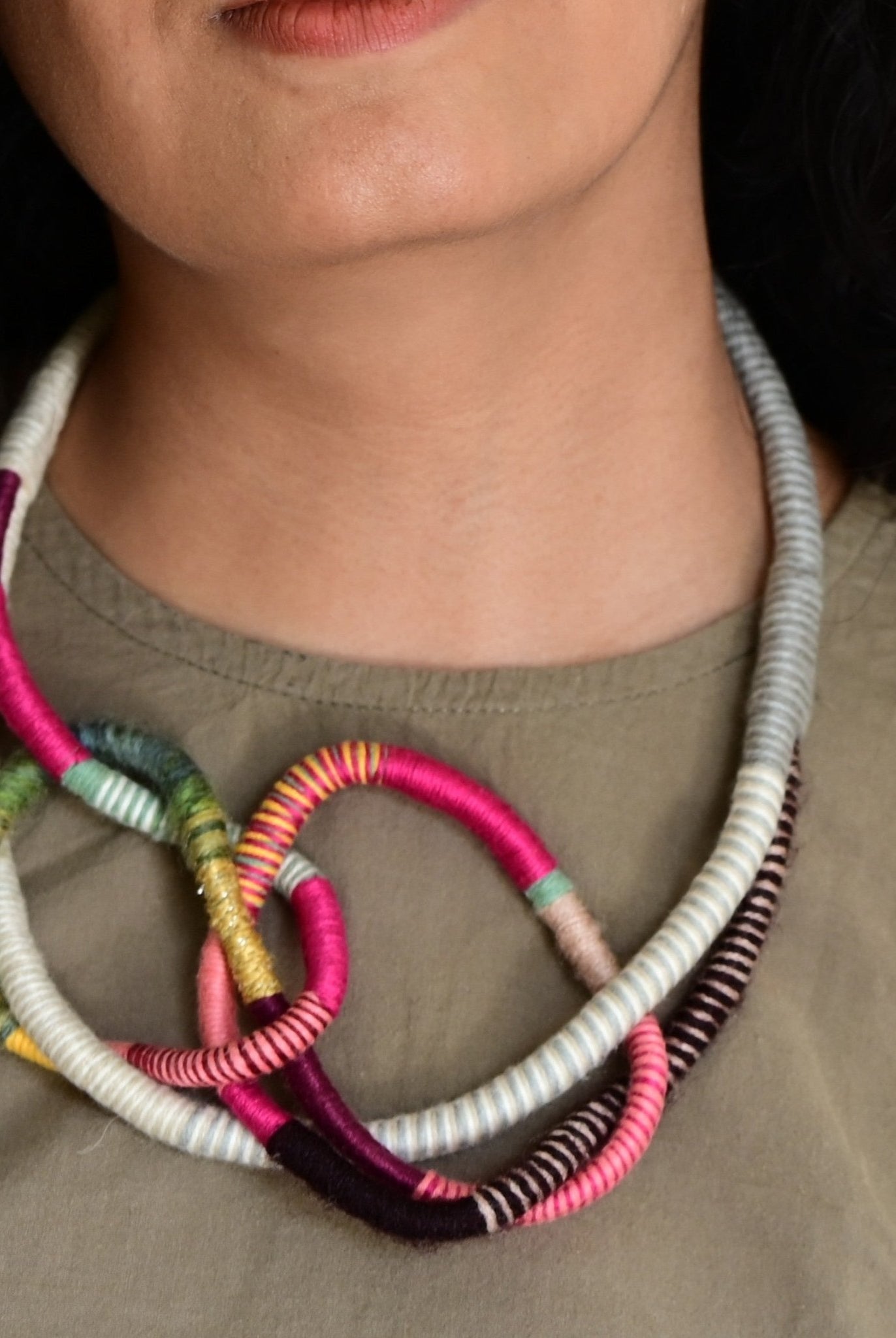 Intertwine Necklace - CiceroniNeckpieceBandish