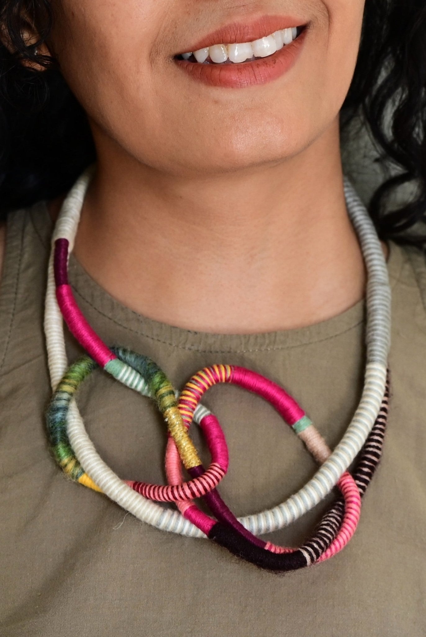 Intertwine Necklace - CiceroniNeckpieceBandish