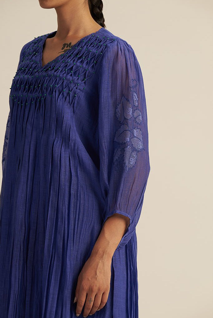 Ira Set - Blue - CiceroniKurta Set, Festive WearGaach
