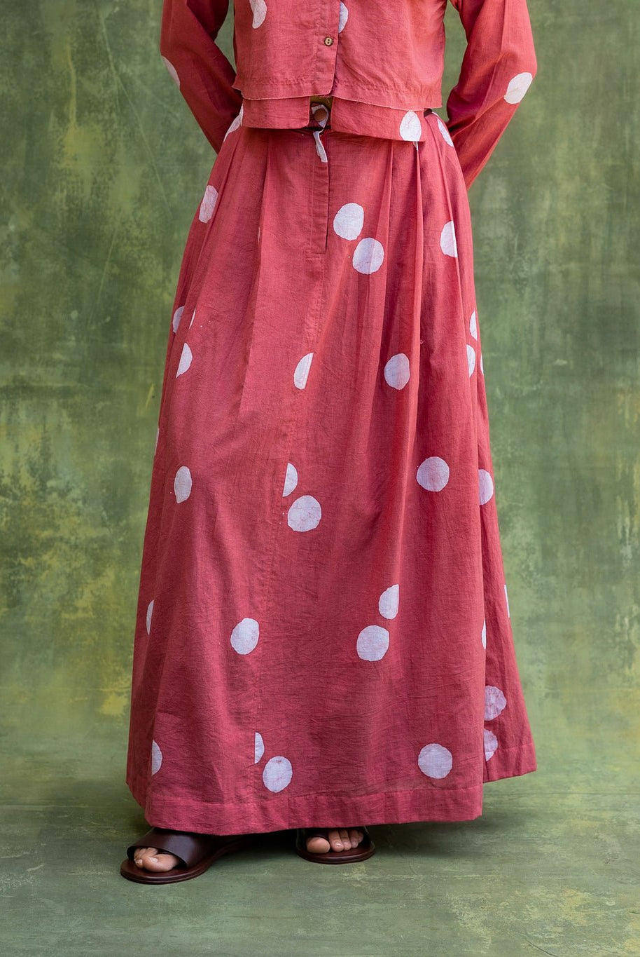 Irene Coral Skirt - CiceroniSkirtDoodlage