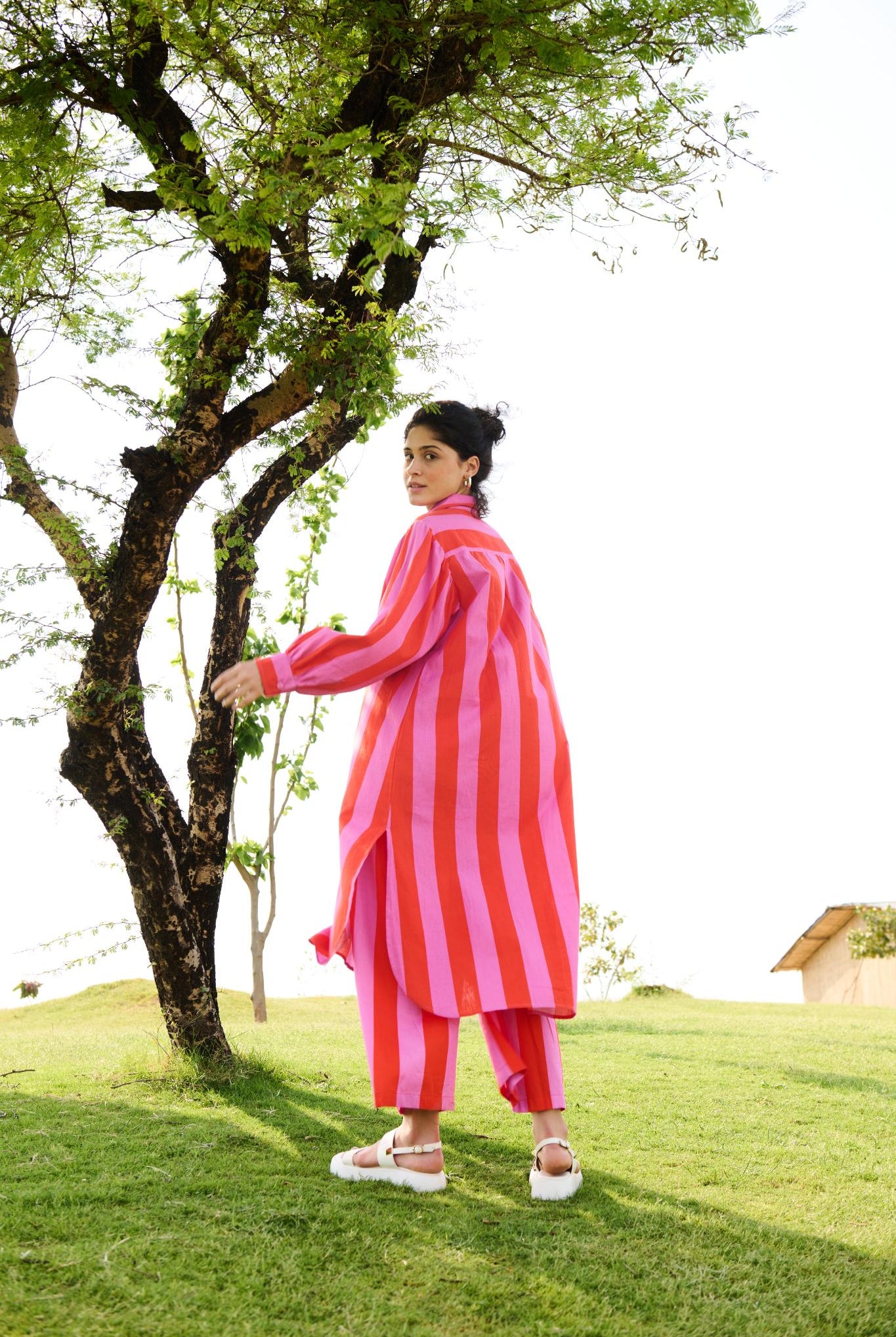 Iris Co-ord Set - Bubblegum Pink - CiceroniKurta SetRAAS Life