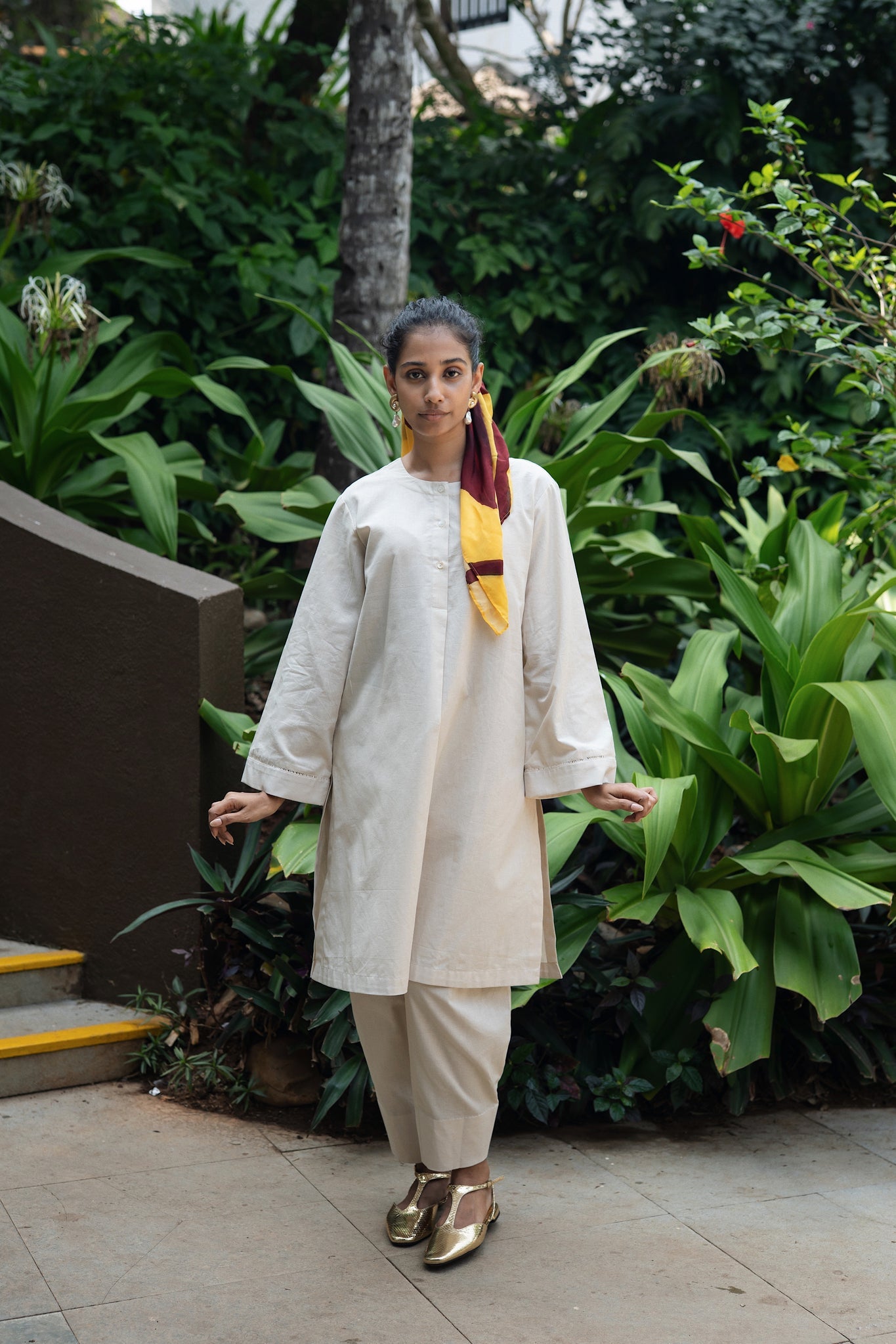 Iris Kurta Set - Beige - CiceroniKurta Set, Everyday WearRAAS Life