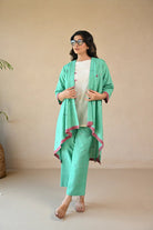 Iris Shrug - Mint Green - CiceroniJacketsRang by Rajvi