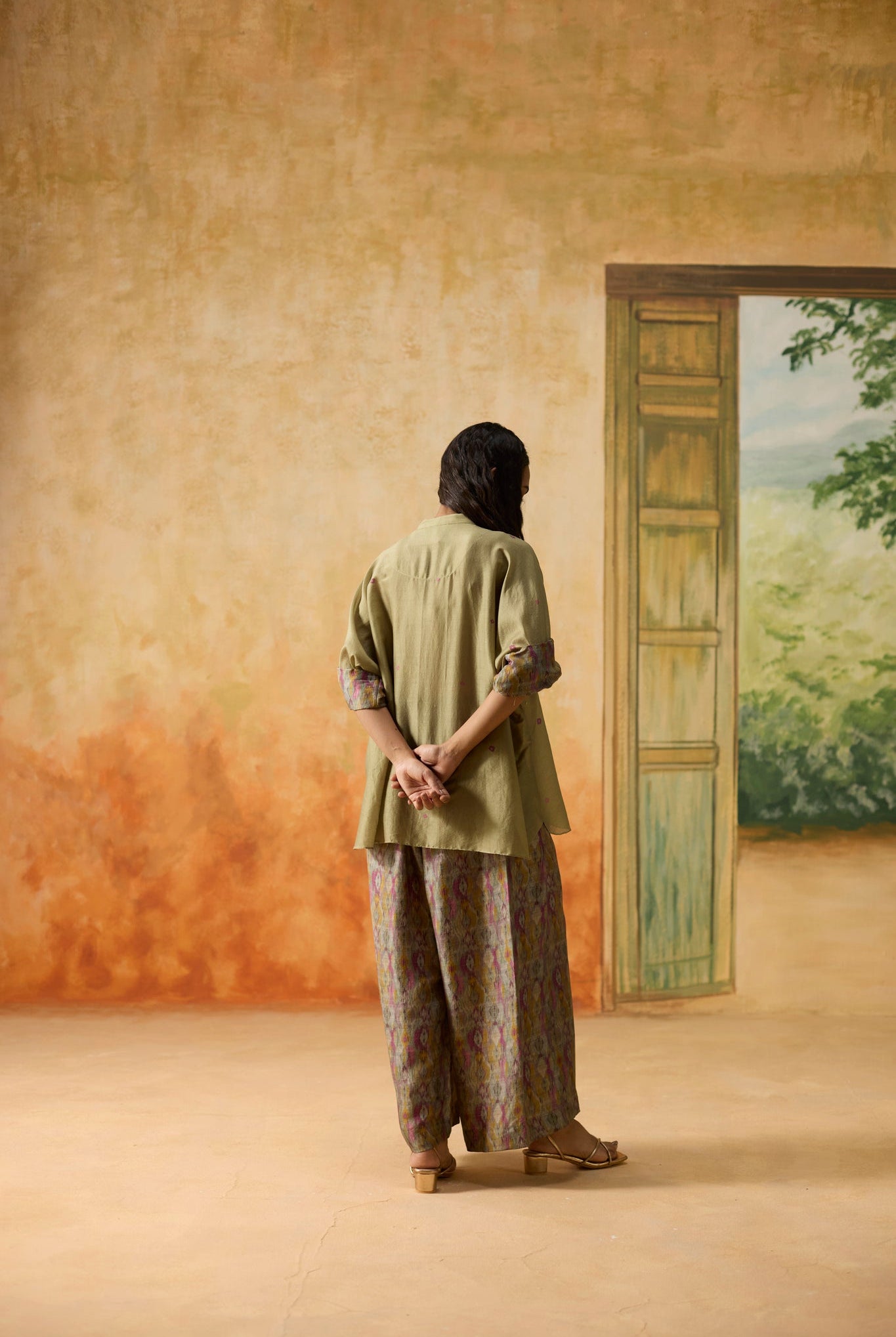 Issiki Shirt - Green - CiceroniWomen ShirtsKhyati Rughani