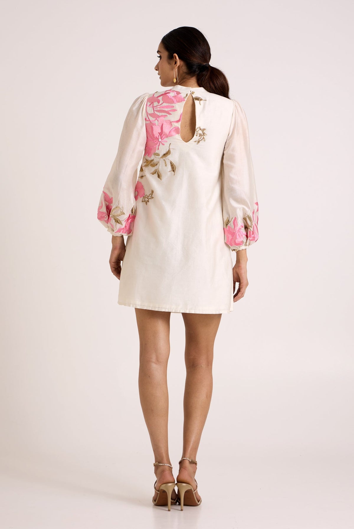 Ivory Nidam - In-Bloom Short Dress - CiceroniDressesMadder Much