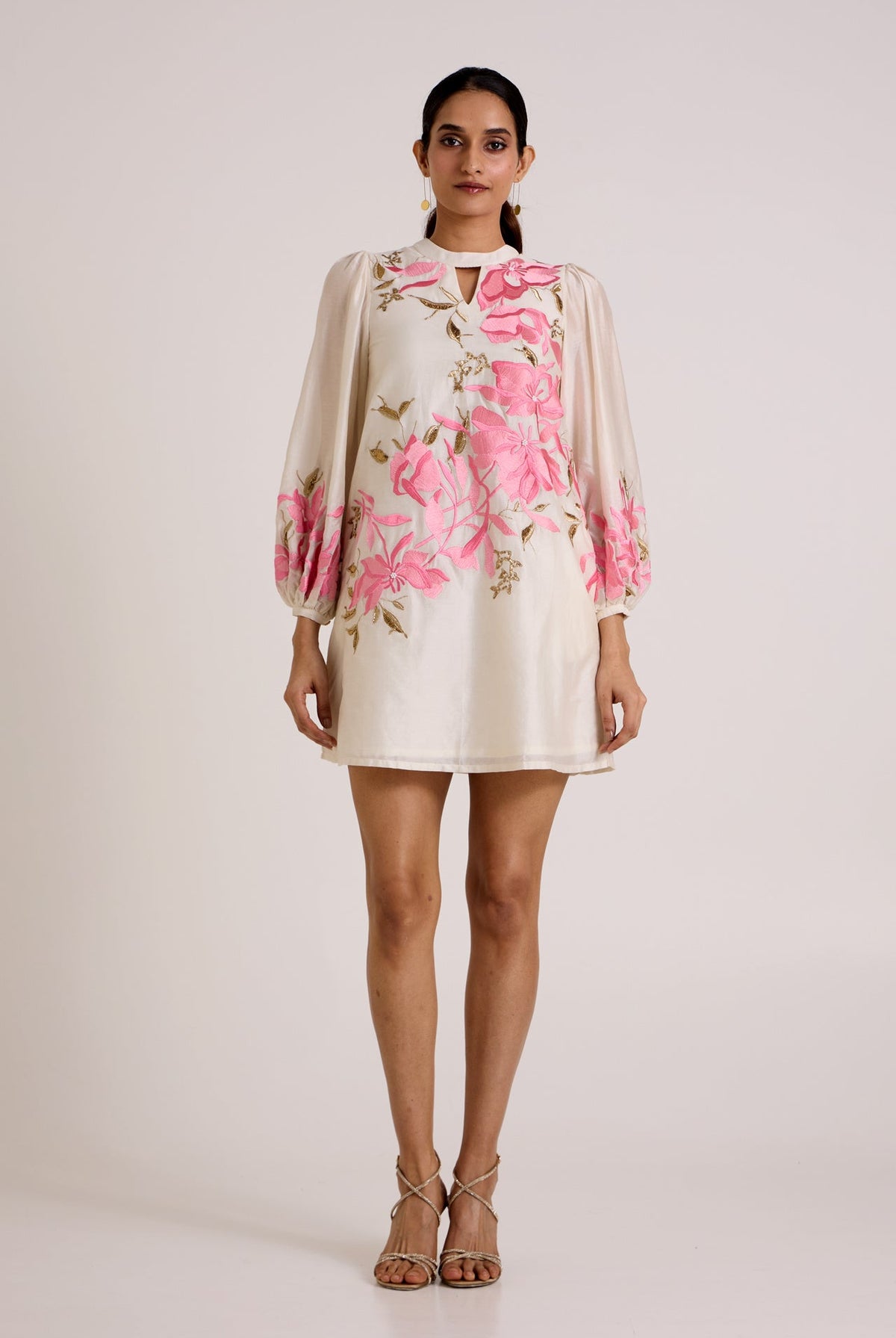 Ivory Nidam - In-Bloom Short Dress - CiceroniDressesMadder Much