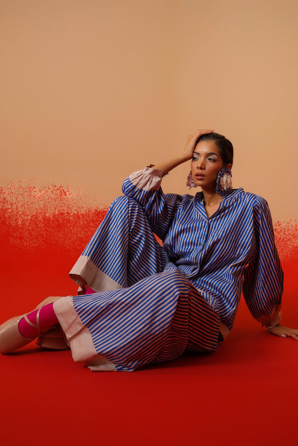 Ivy Pants - Striped - CiceroniPantsStoique