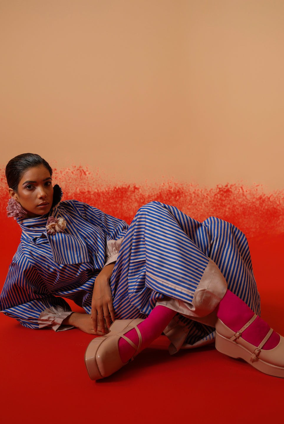 Ivy Pants - Striped - CiceroniPantsStoique