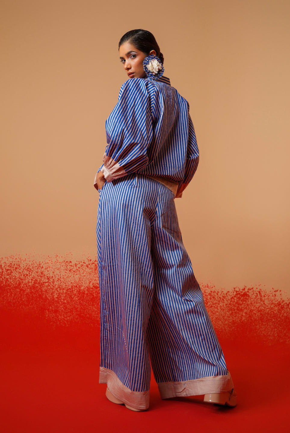 Ivy Pants - Striped - CiceroniPantsStoique