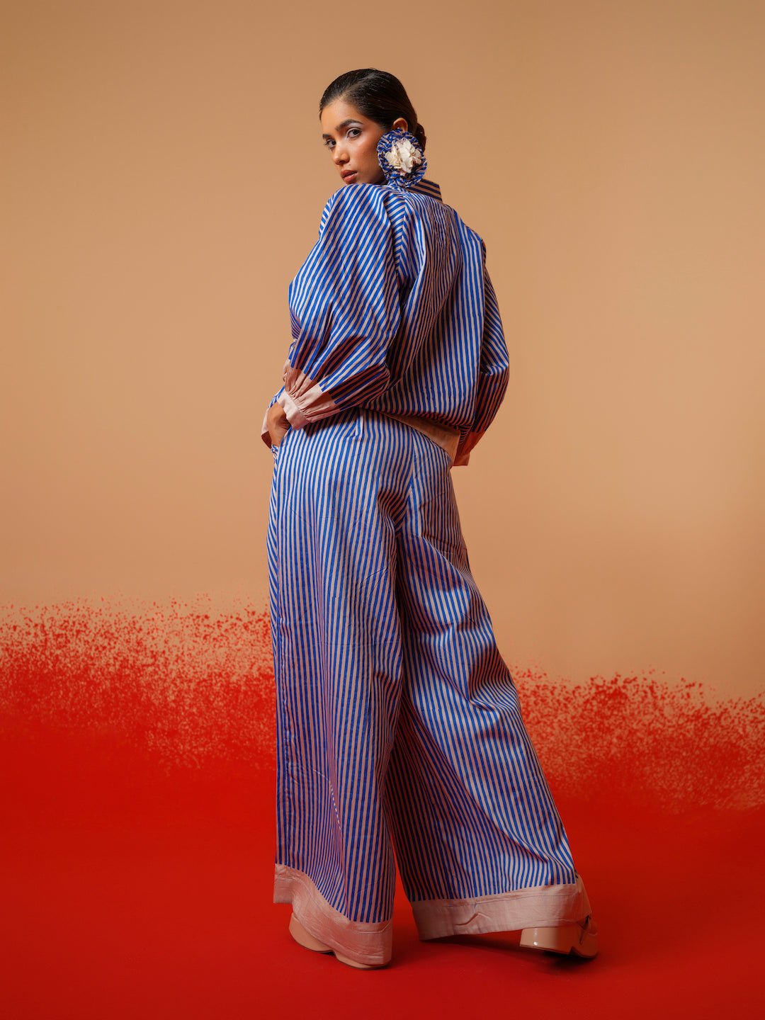 Ivy Pants - Striped - CiceroniPantsStoique