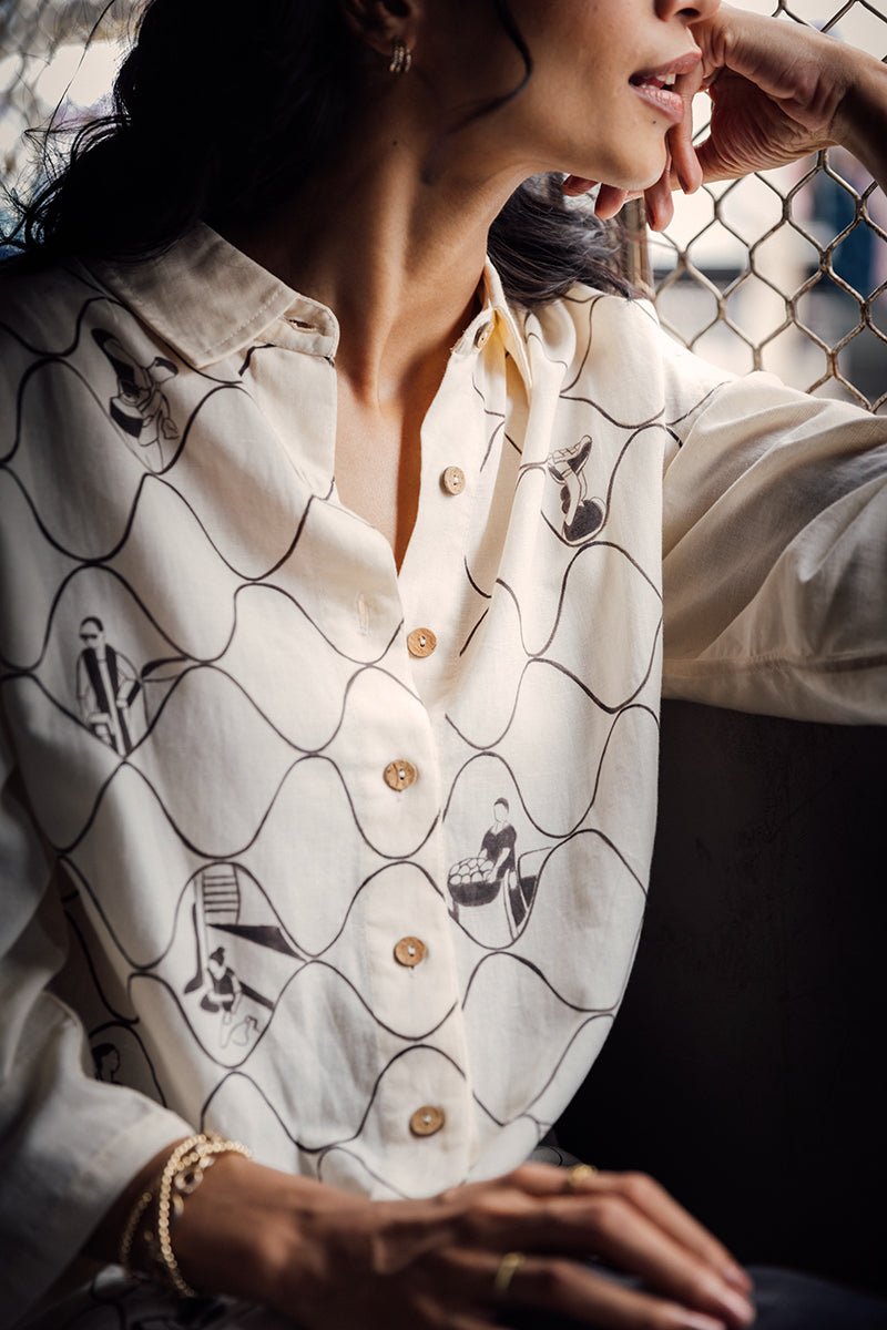 Jaali Shirt - CiceroniWomen ShirtsAsaii