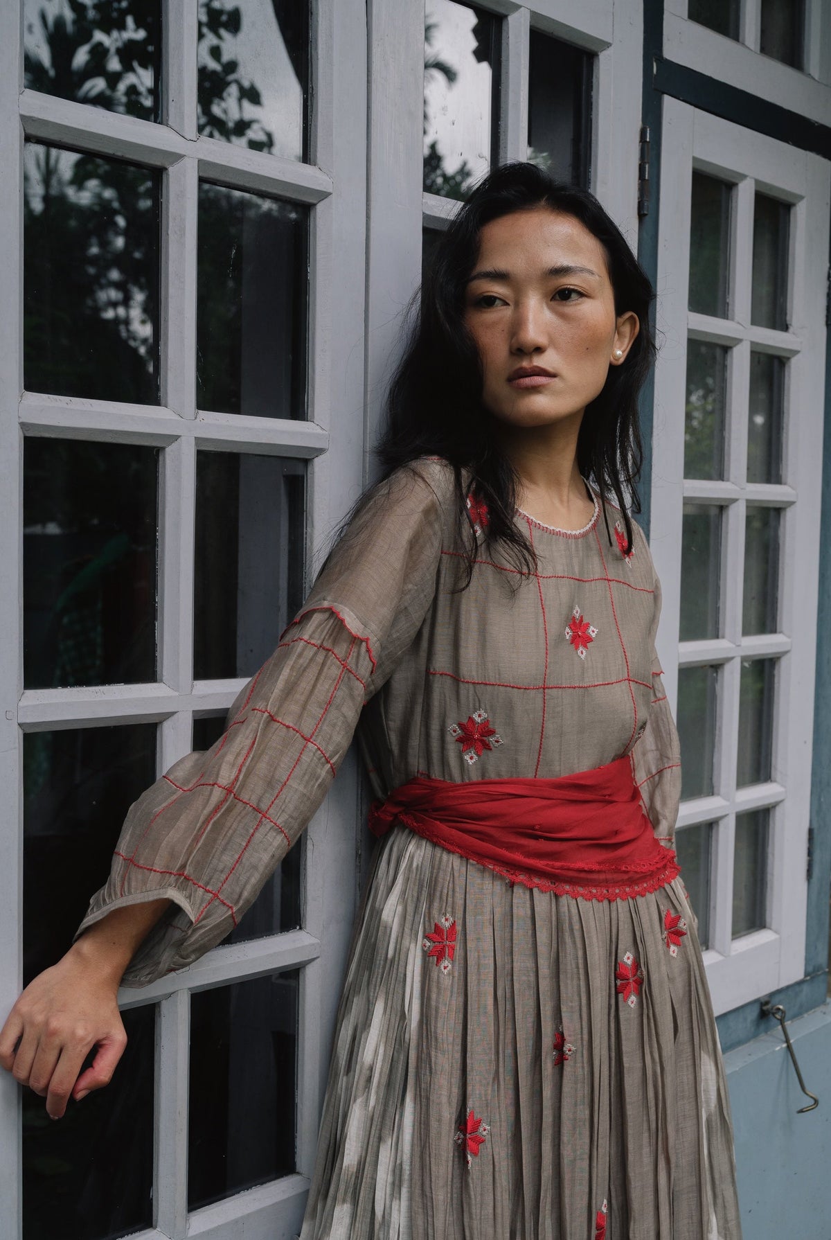 Jaapi Dress - Grey - CiceroniDressGaach