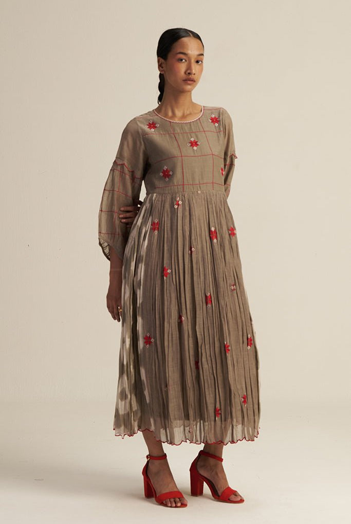 Jaapi Dress - Grey - CiceroniDressGaach
