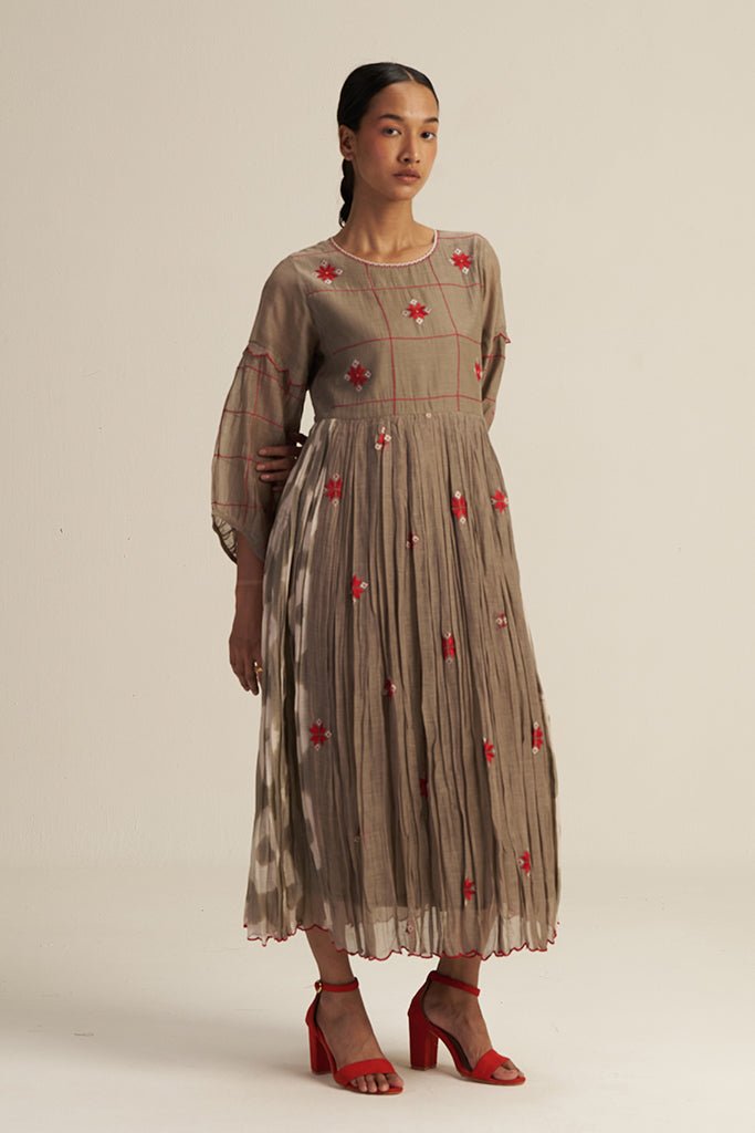Jaapi Dress - Grey - CiceroniDressGaach