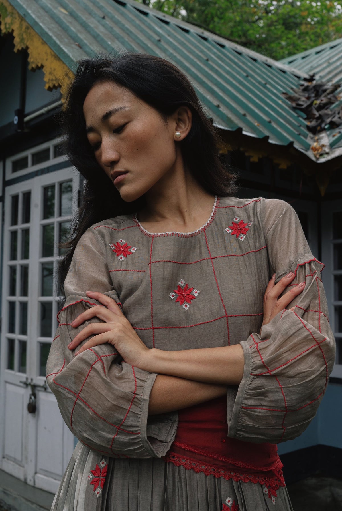 Jaapi Dress - Grey - CiceroniDressGaach