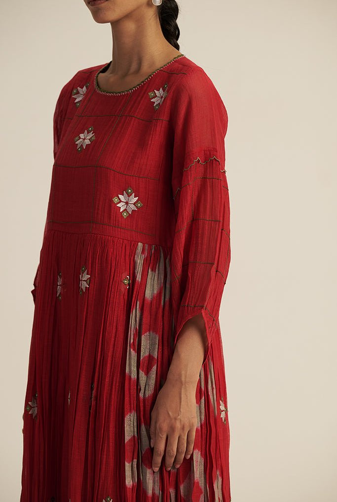 Jaapi Dress - Red - CiceroniDressGaach