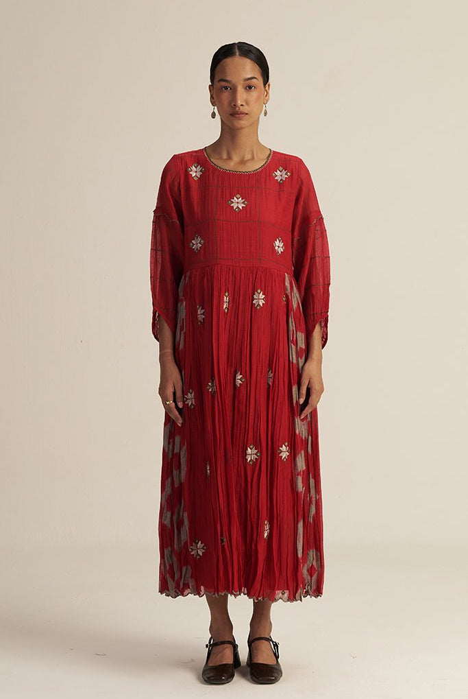 Jaapi Dress - Red - CiceroniDressGaach