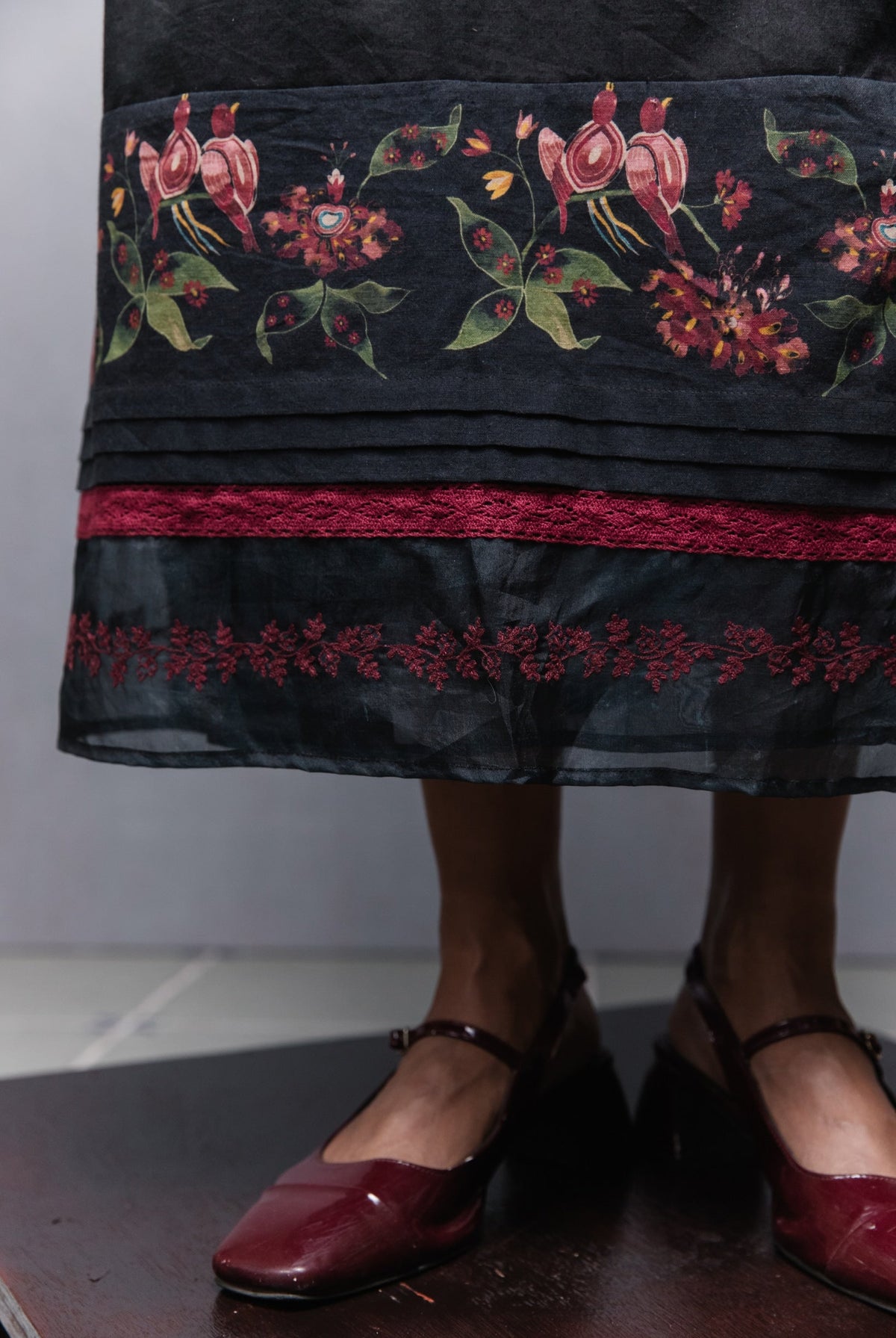 Jama Dress in Black - CiceroniDressesSubbah