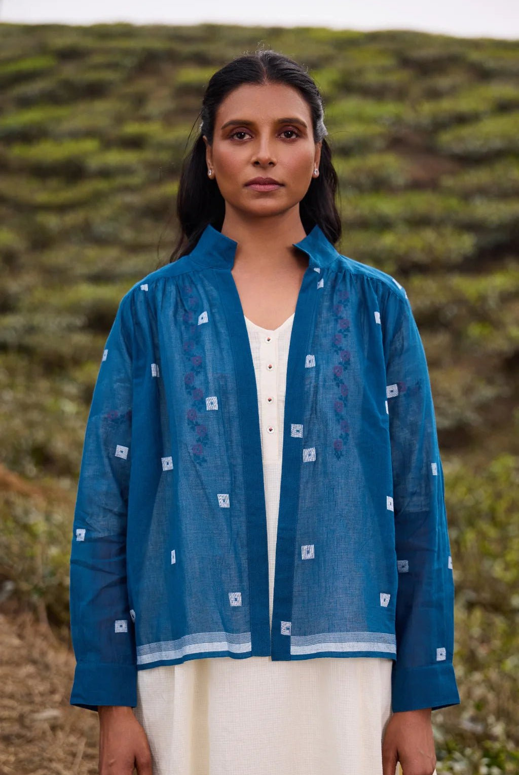 Jatra Blue Overlay - CiceroniJacketsSarron