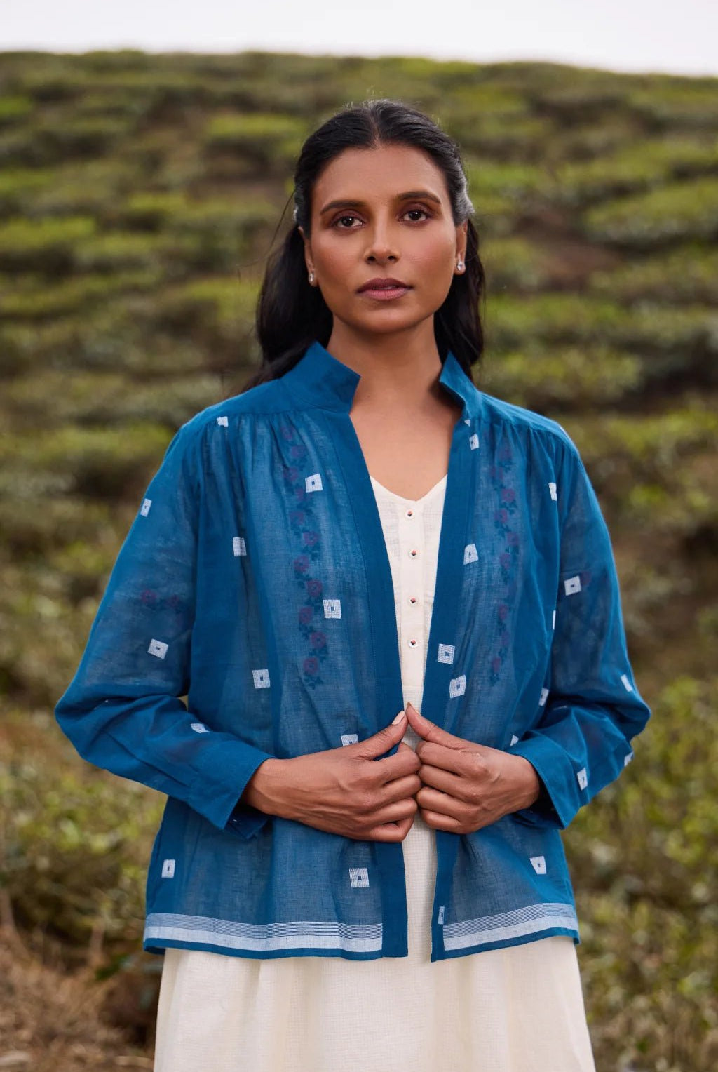 Jatra Blue Overlay - CiceroniJacketsSarron