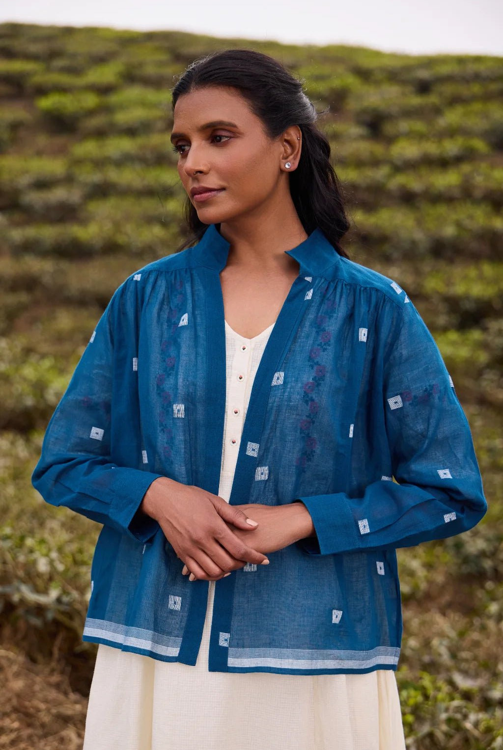 Jatra Blue Overlay - CiceroniJacketsSarron