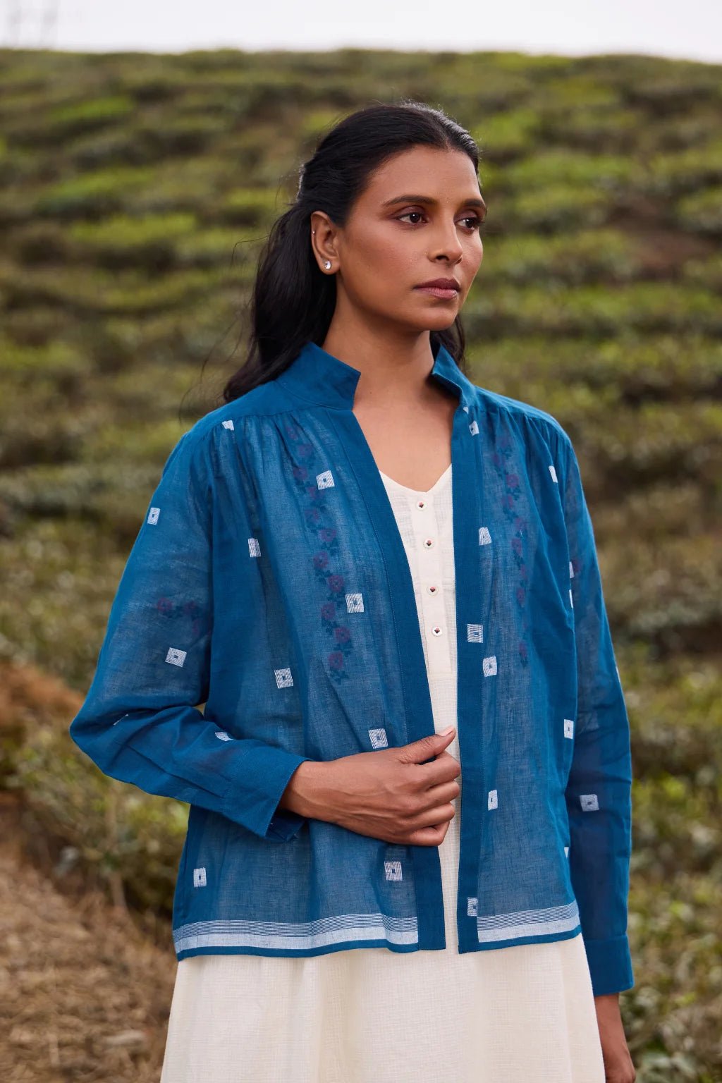 Jatra Blue Overlay - CiceroniJacketsSarron