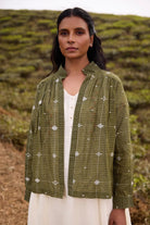 Jatra Green Overlay - CiceroniJacketsSarron