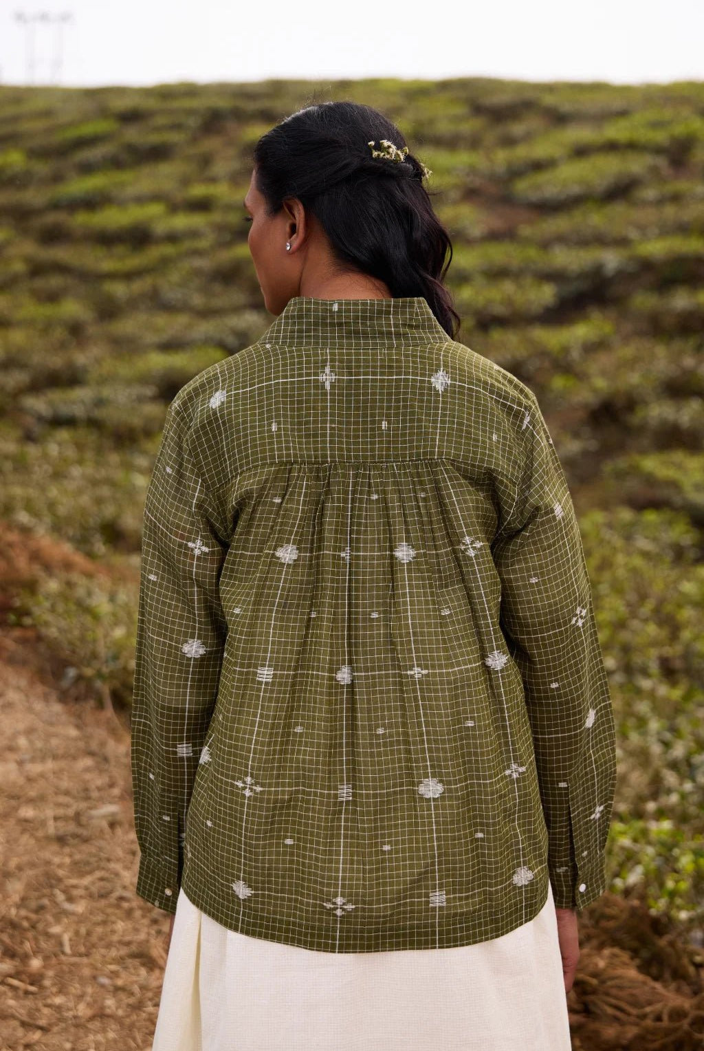 Jatra Green Overlay - CiceroniJacketsSarron