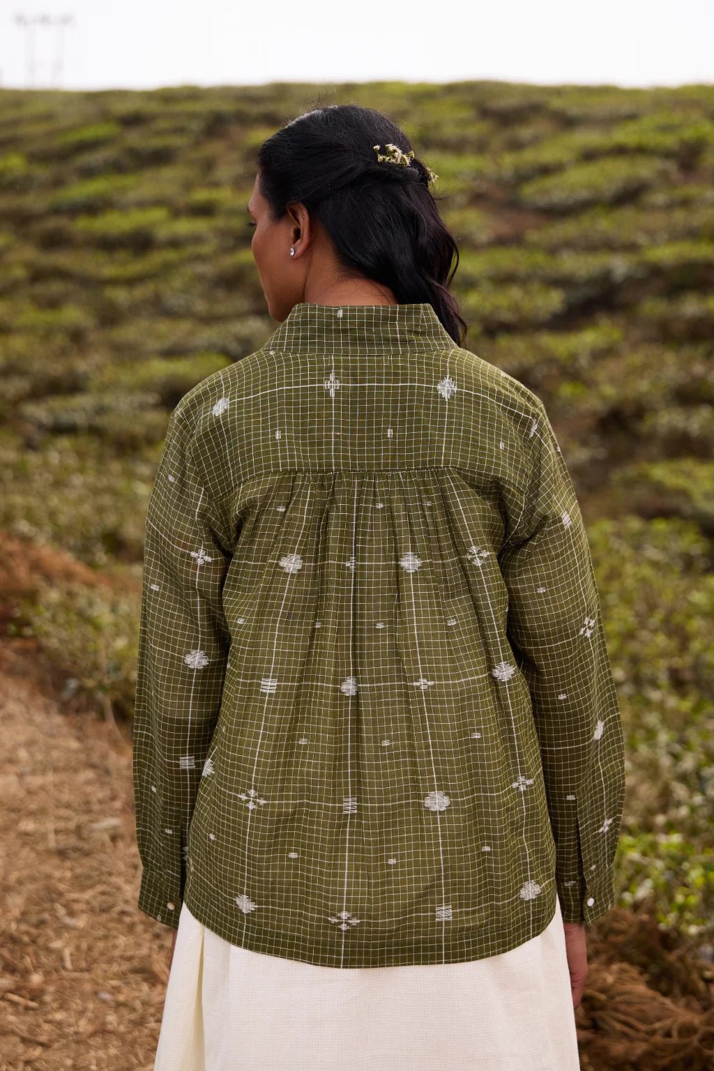 Jatra Green Overlay - CiceroniJacketsSarron