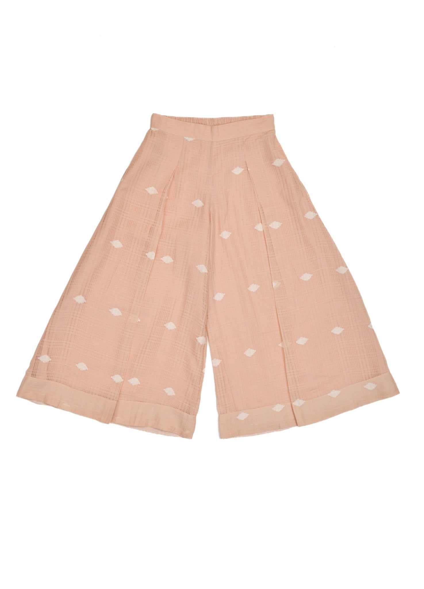 Jeanne Co - ord Set - Peach - CiceroniKurta Set, Everyday WearHiranya