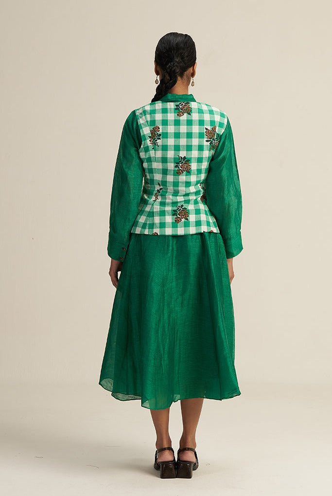 Jenny Set - Green - CiceroniDressesGaach