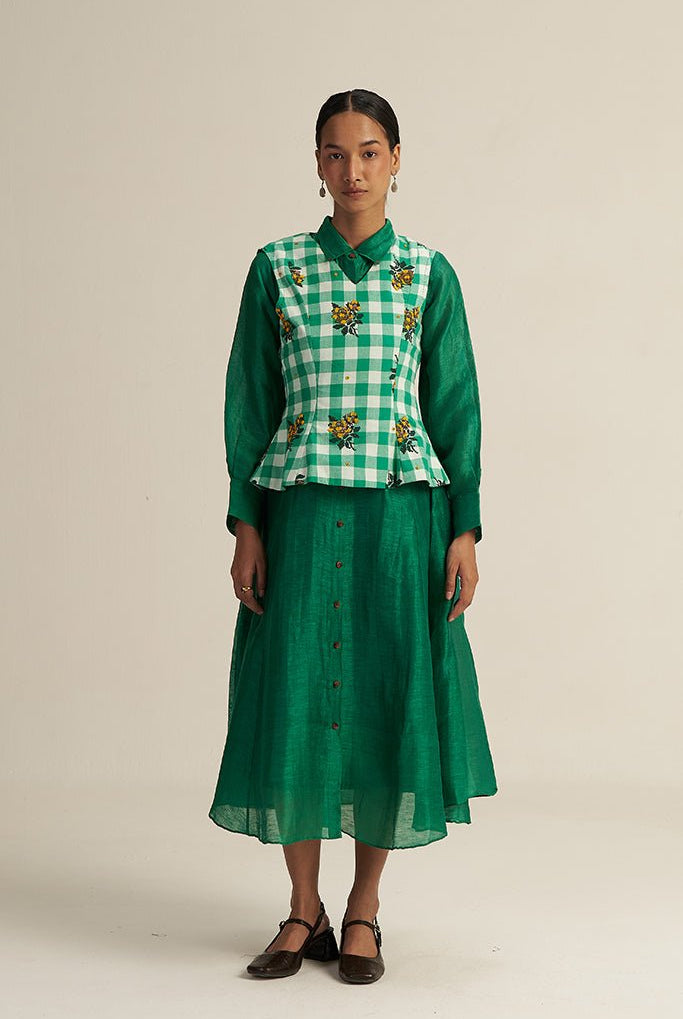 Jenny Set - Green - CiceroniDressesGaach