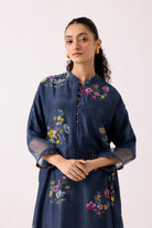 Juhi Kurta Set - Blue - CiceroniKurta SetLabel Shreya Sharma