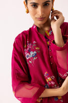 Juhi Kurta Set - Magenta - CiceroniKurta SetLabel Shreya Sharma