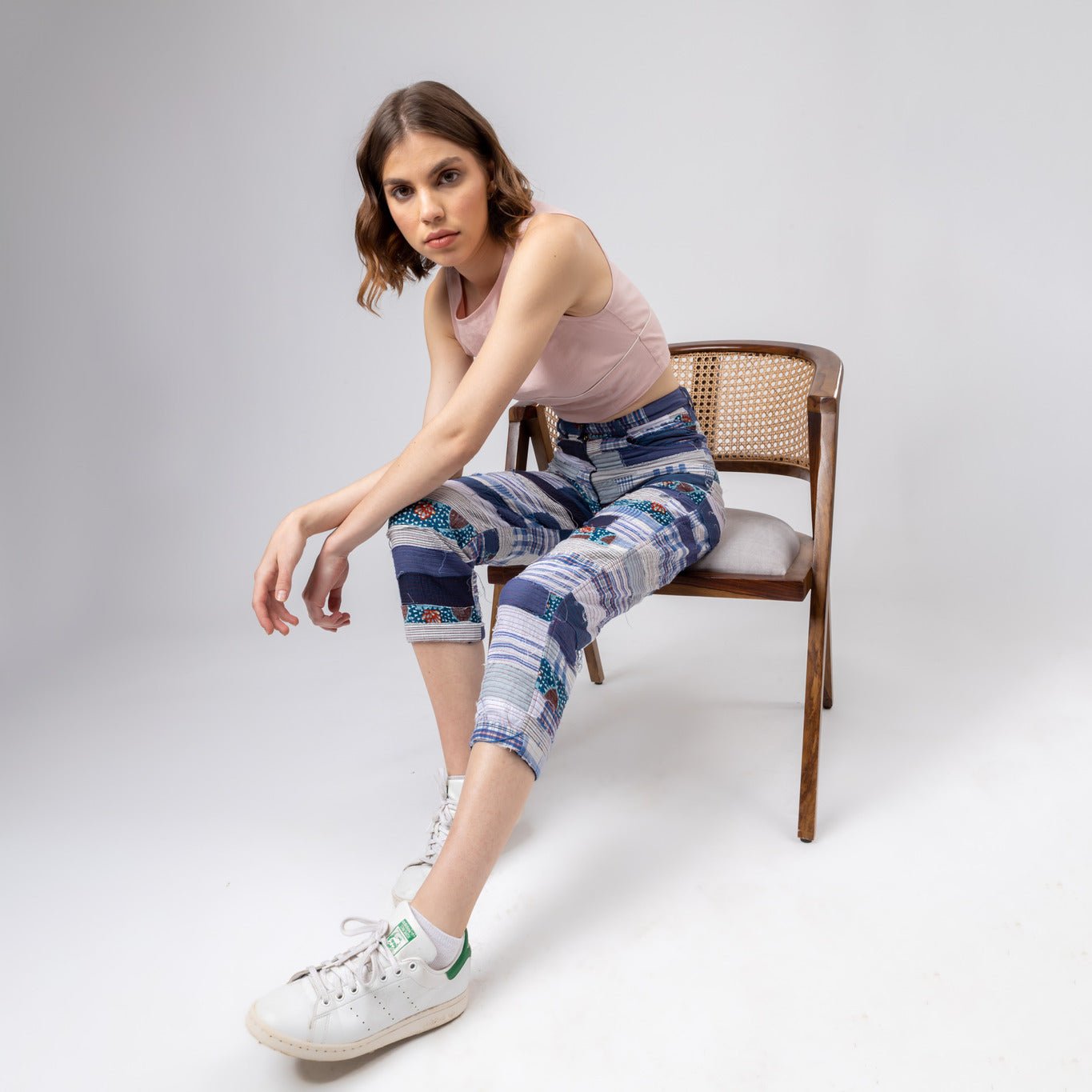 June Patch Work Pants - CiceroniPantsDoodlage