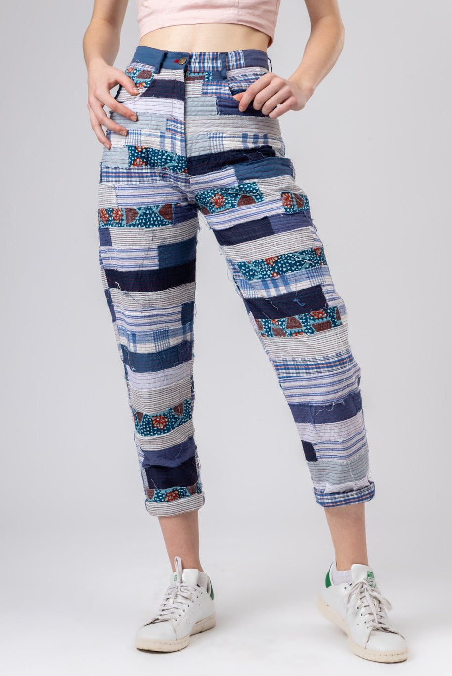 June Patch Work Pants - CiceroniPantsDoodlage