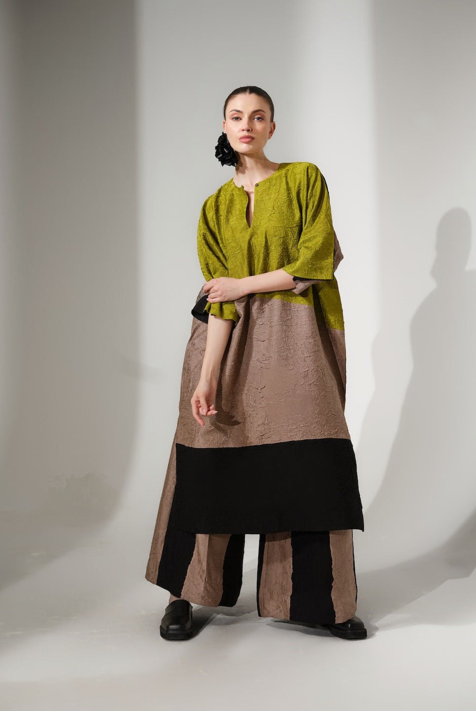 June Tunic - Lime - CiceroniTunicsStoique