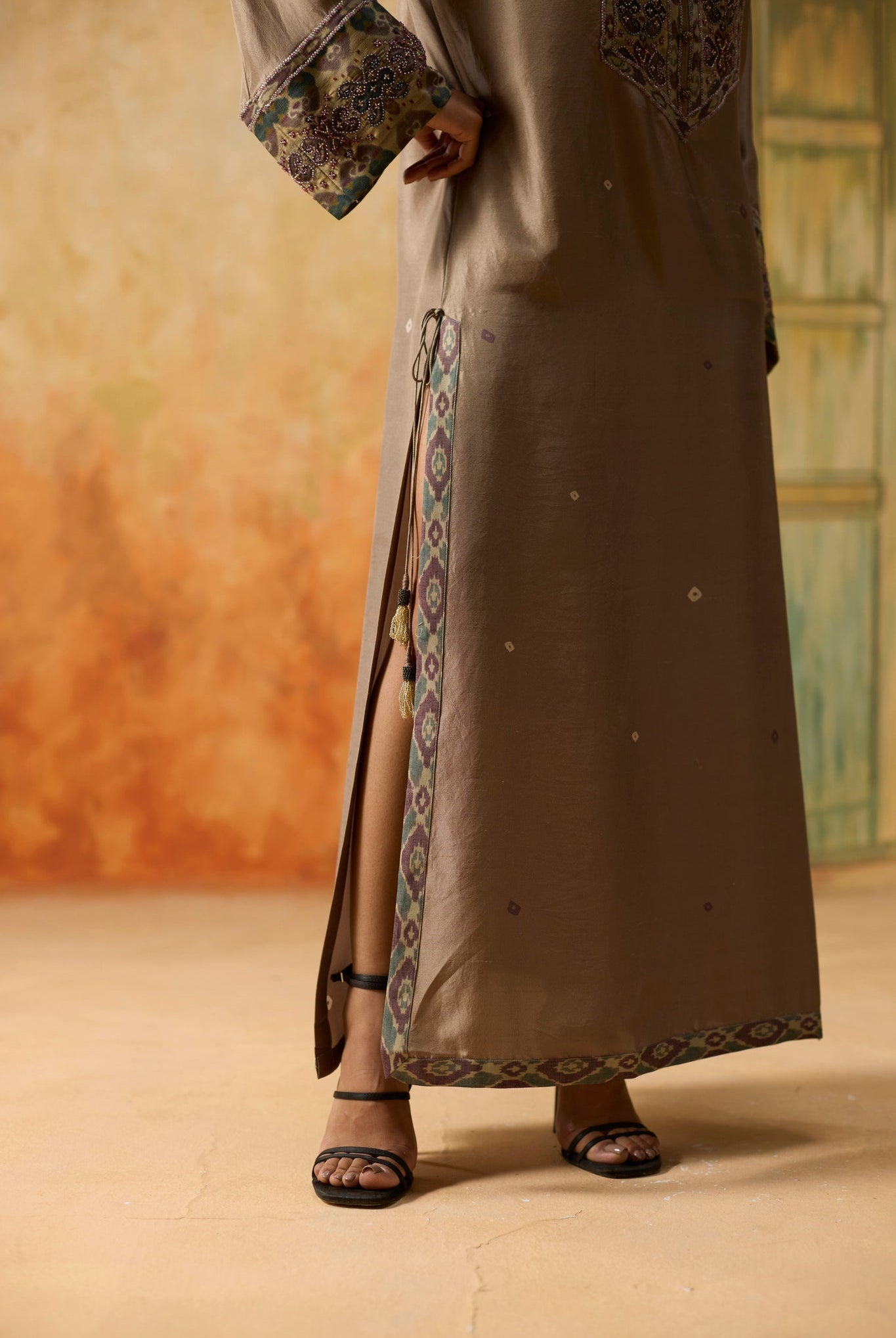 Juniper Tunic - Brown - CiceroniKaftanKhyati Rughani