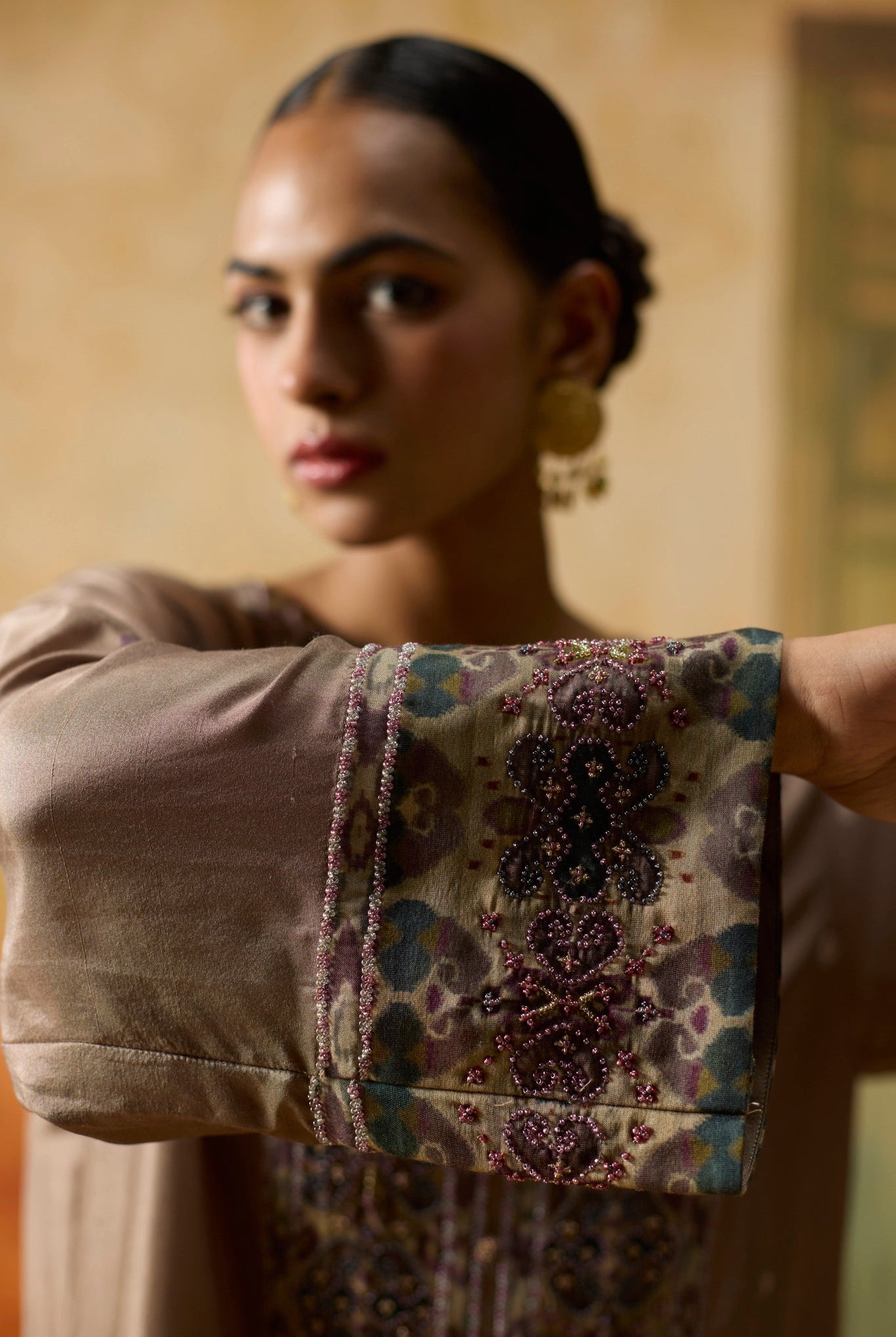 Juniper Tunic - Brown - CiceroniKaftanKhyati Rughani