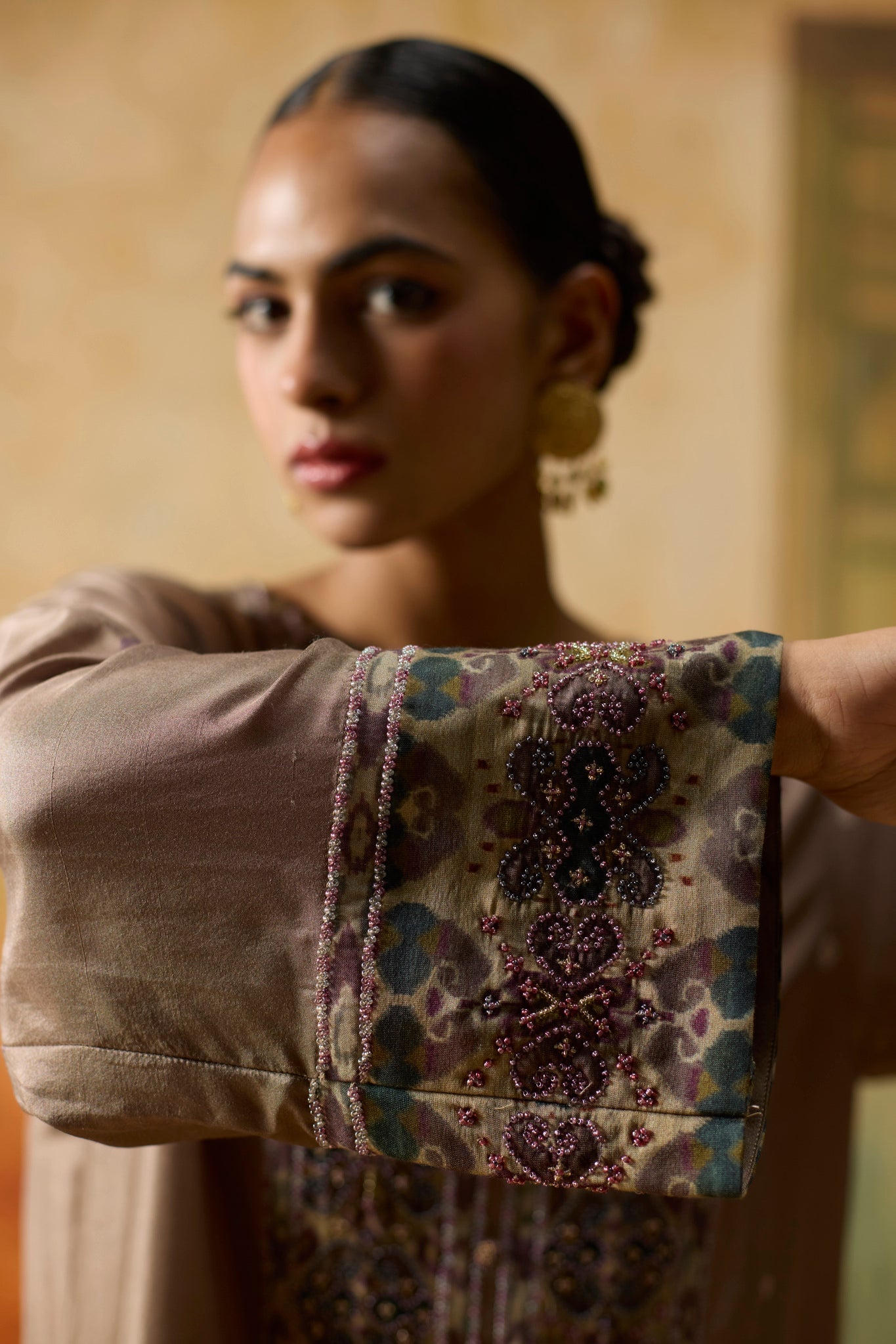 Juniper Tunic - Brown - CiceroniKaftanKhyati Rughani