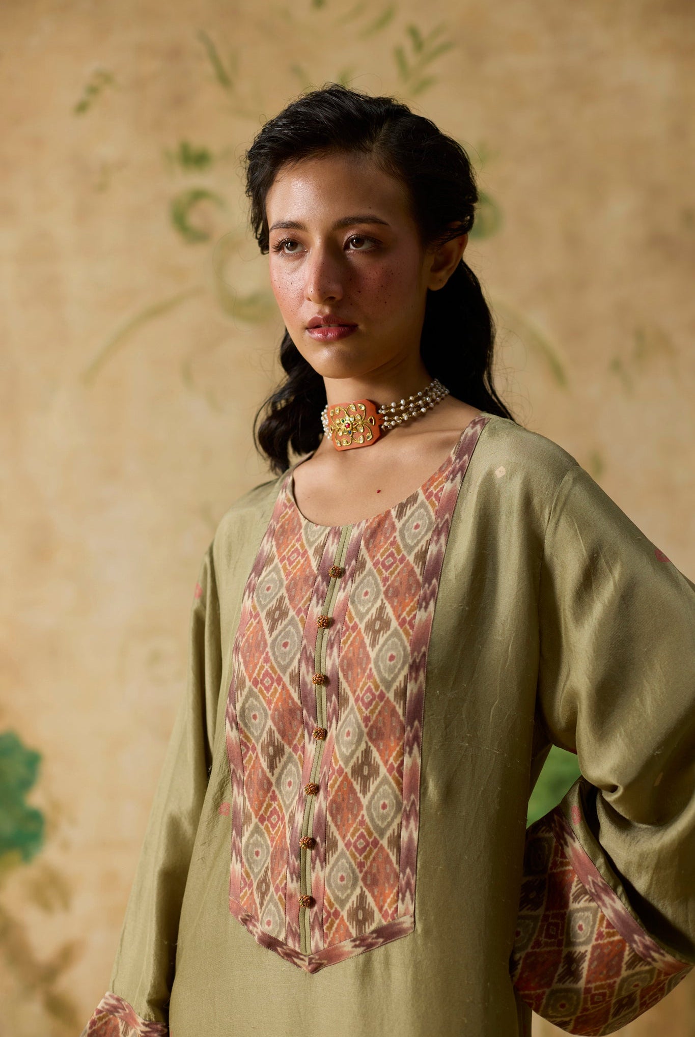 Juniper Tunic - Green - CiceroniTunicsKhyati Rughani