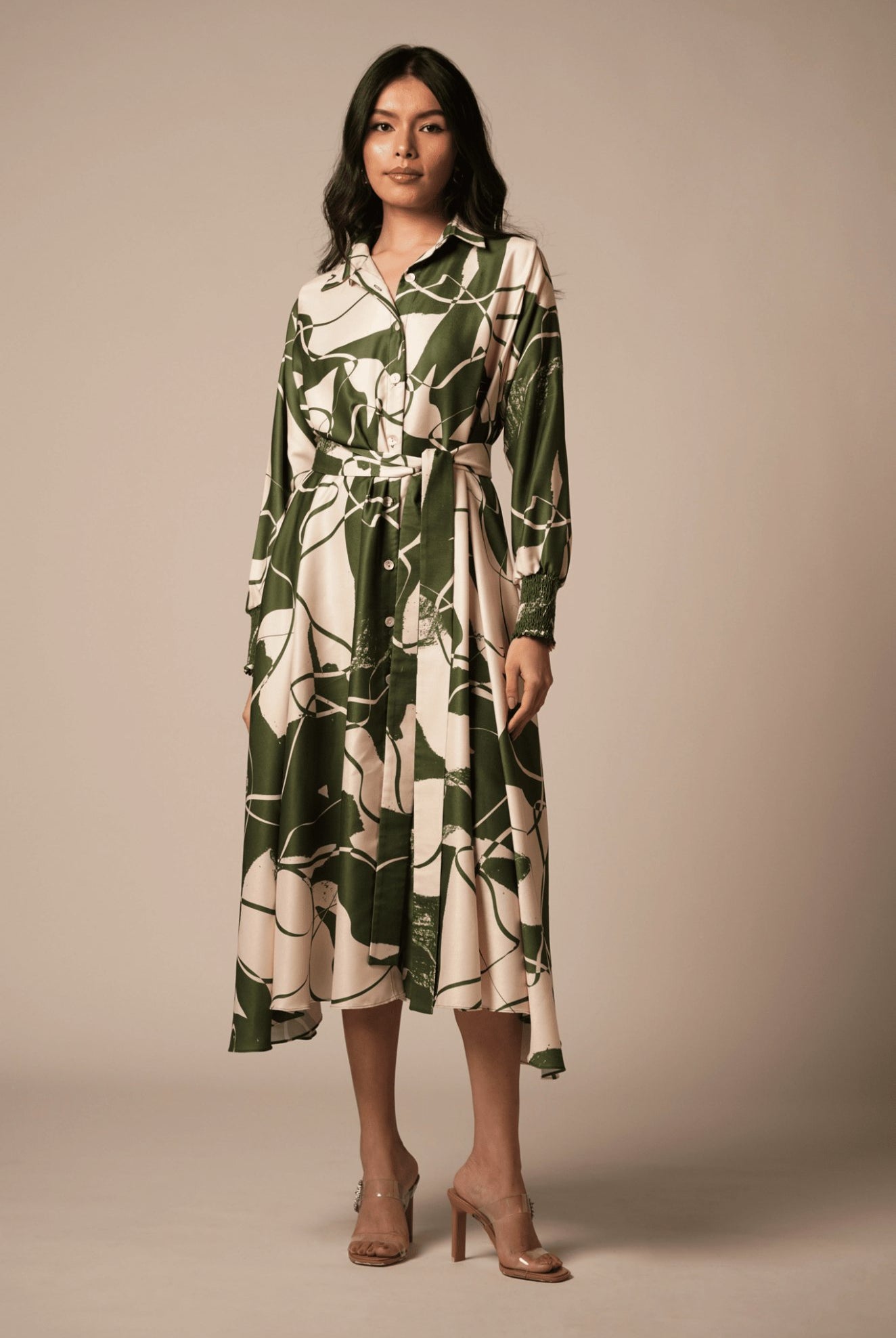 Kaee Belted Dress - CiceroniDressesAdvait