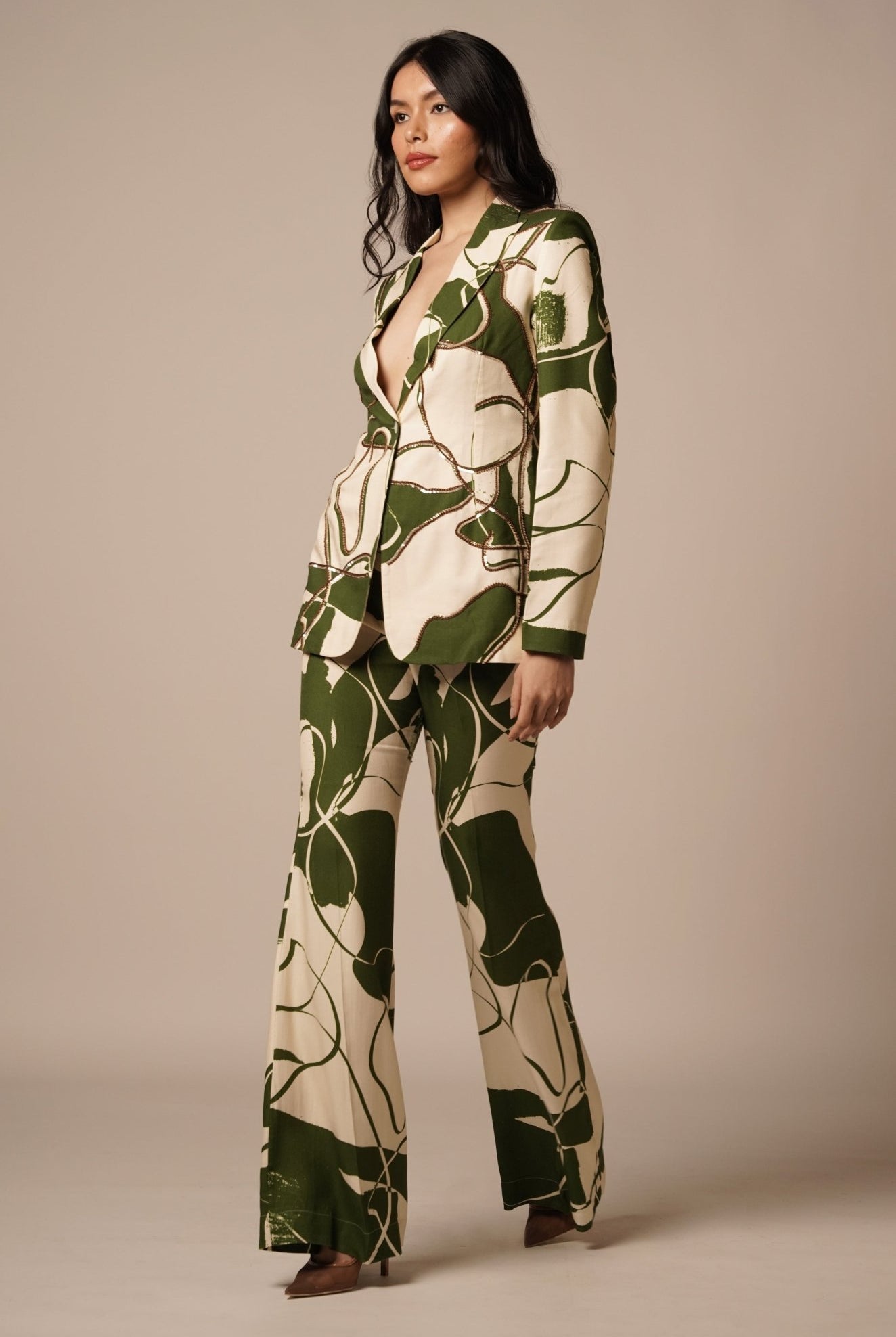 Kaee Embroidered Blazer Set - CiceroniCo - ord SetAdvait