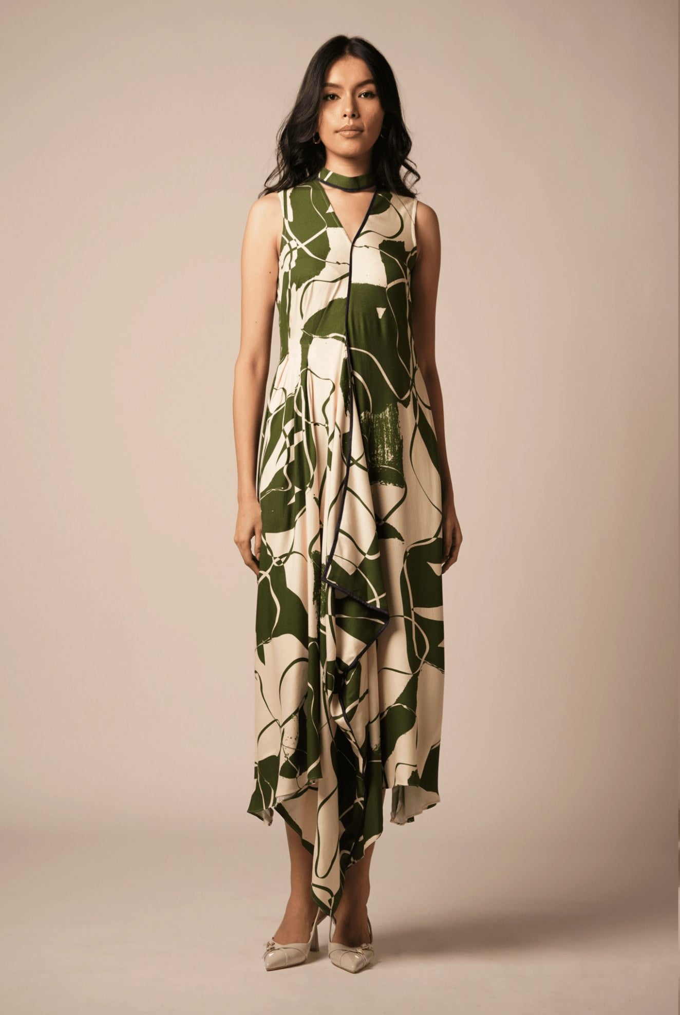 Kaee Pleated Dress - CiceroniDressesAdvait