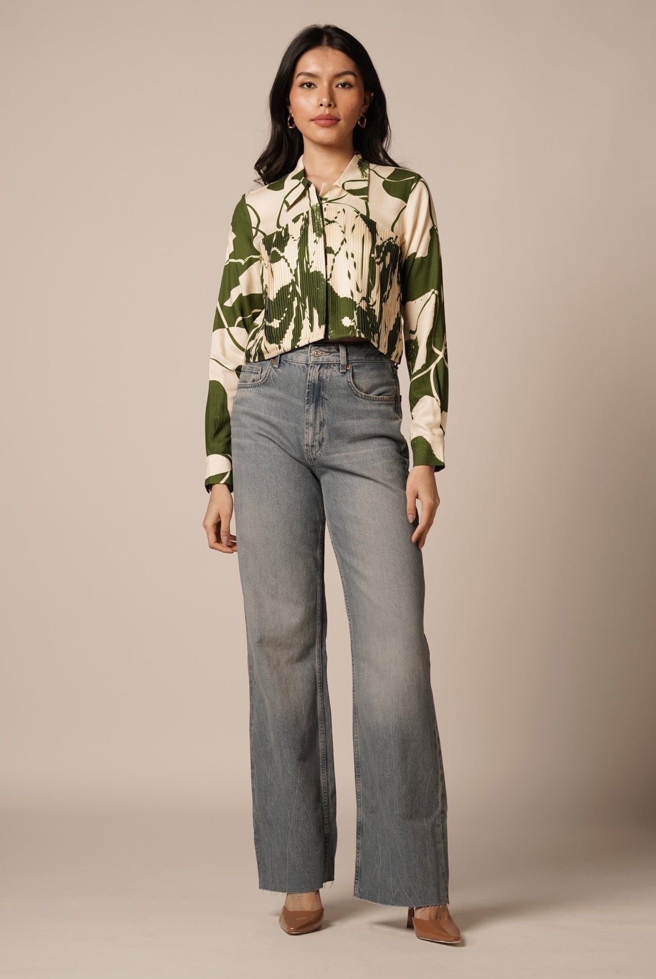 Kaee Pleated Shirt - CiceroniShirtsAdvait