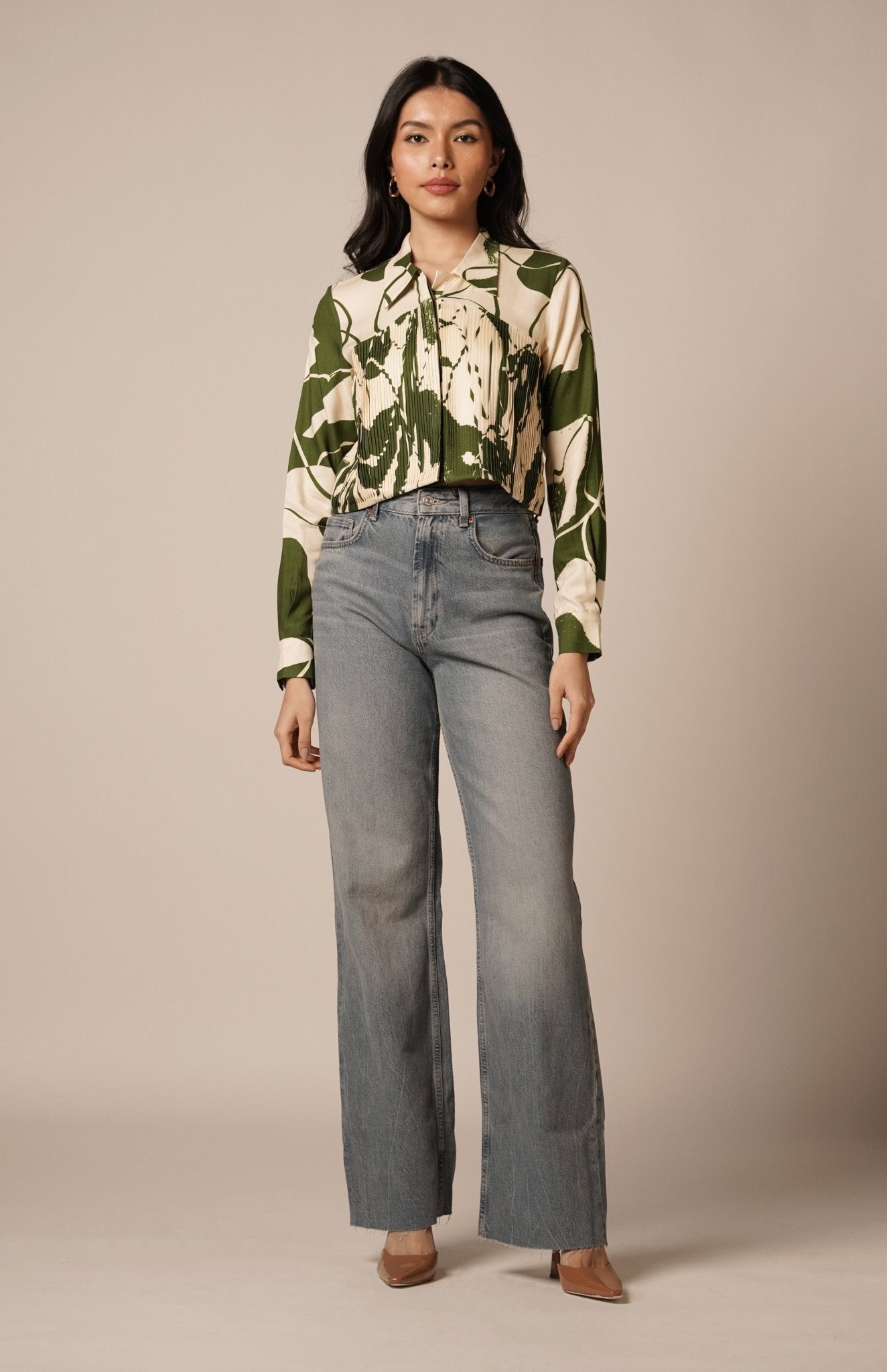 Kaee Pleated Shirt - CiceroniShirtsAdvait